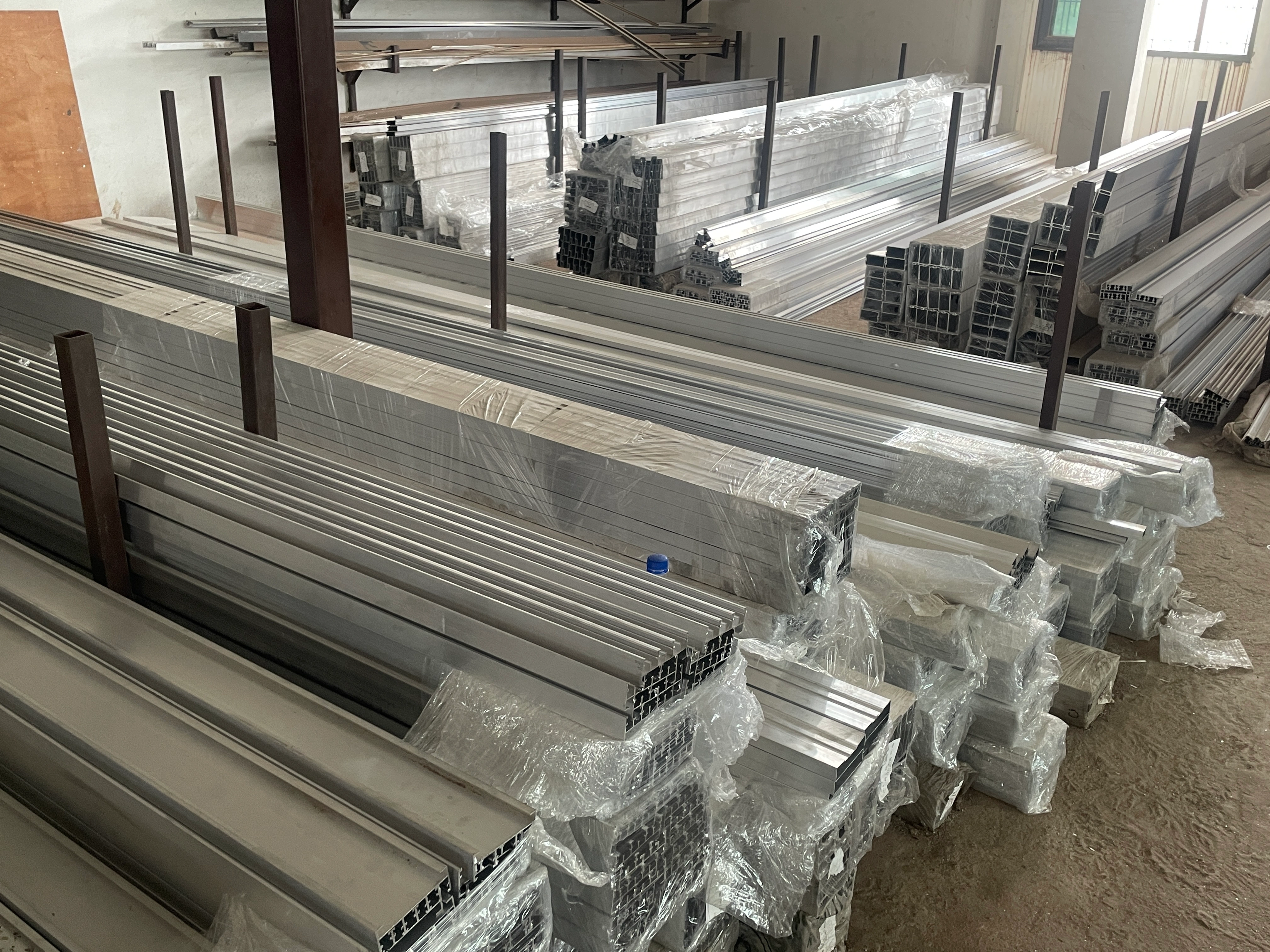 Quality-checked inventory ready for fabrication